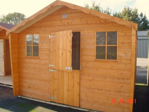 8ft x 8ft Cabin Shed